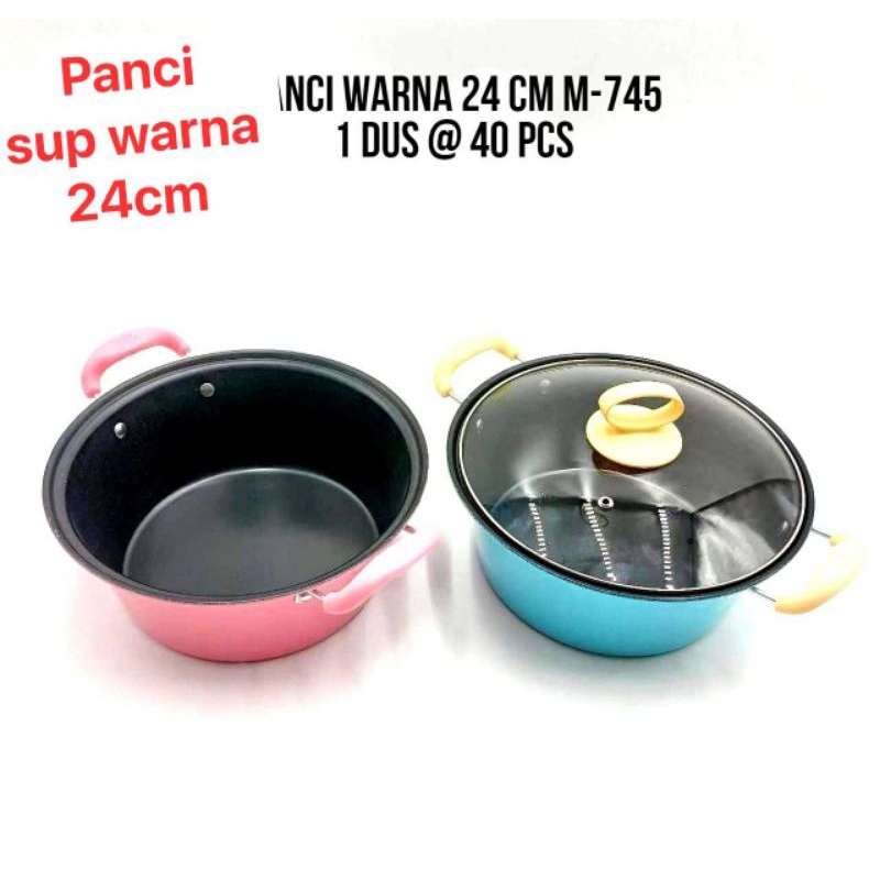 Panci teflon Sup Warna 24cm
