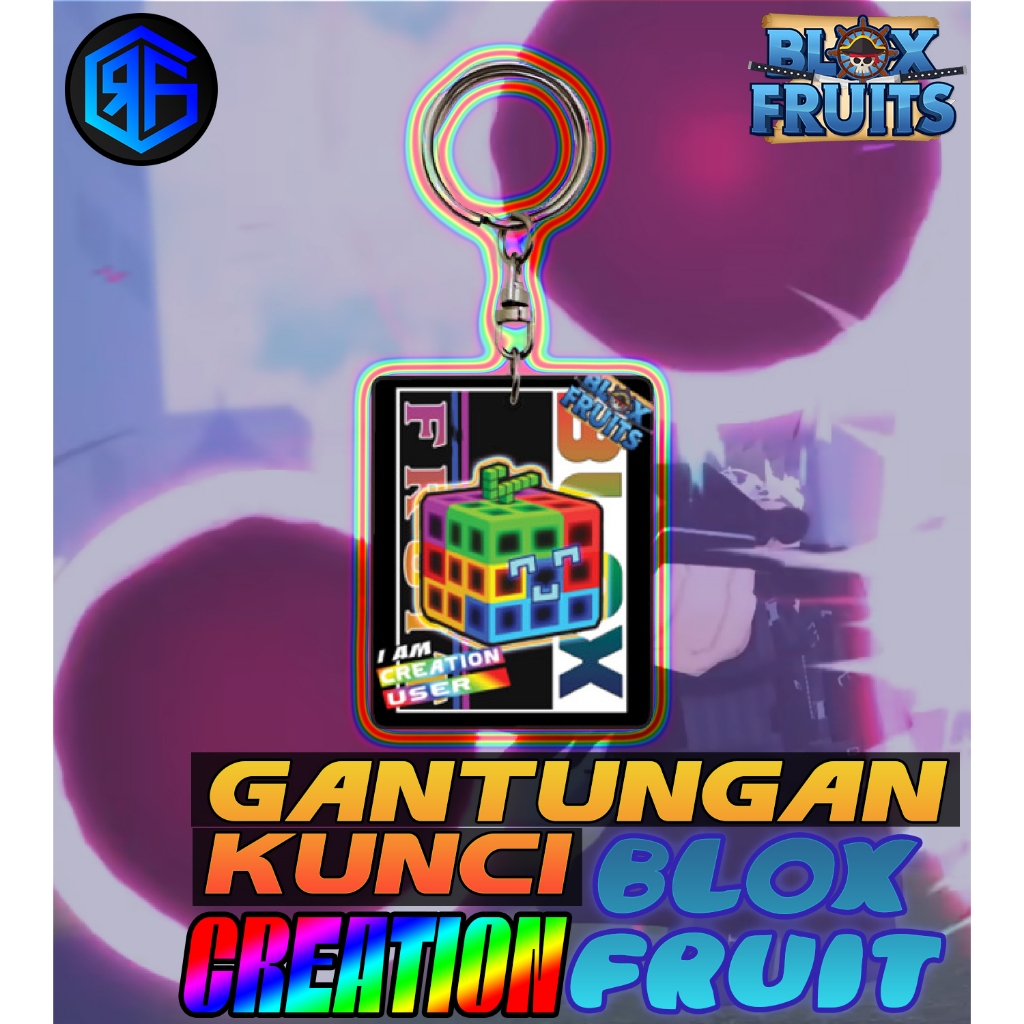 Gantungan Kunci  (Keychain) Roblox Blox Fruit Creation