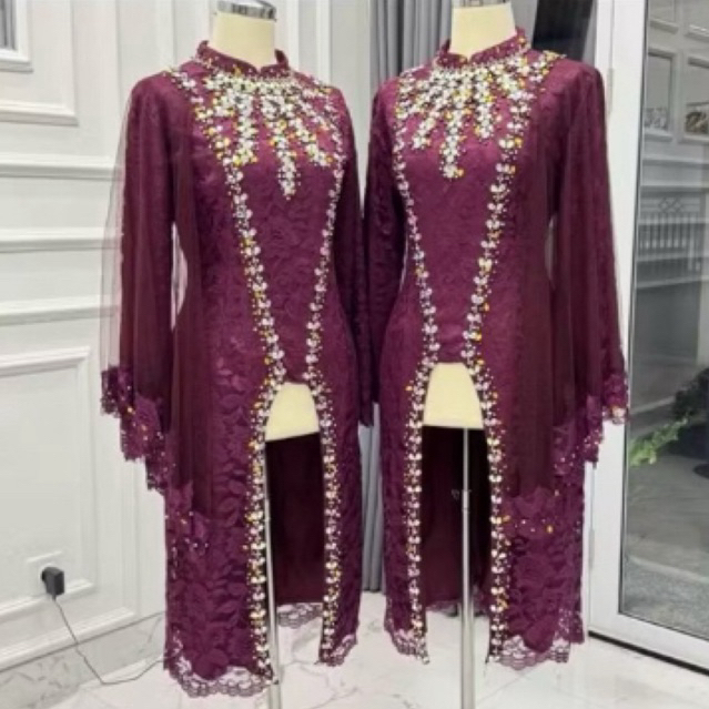 2PCS KEBAYA IBU BESAN PREMIUM