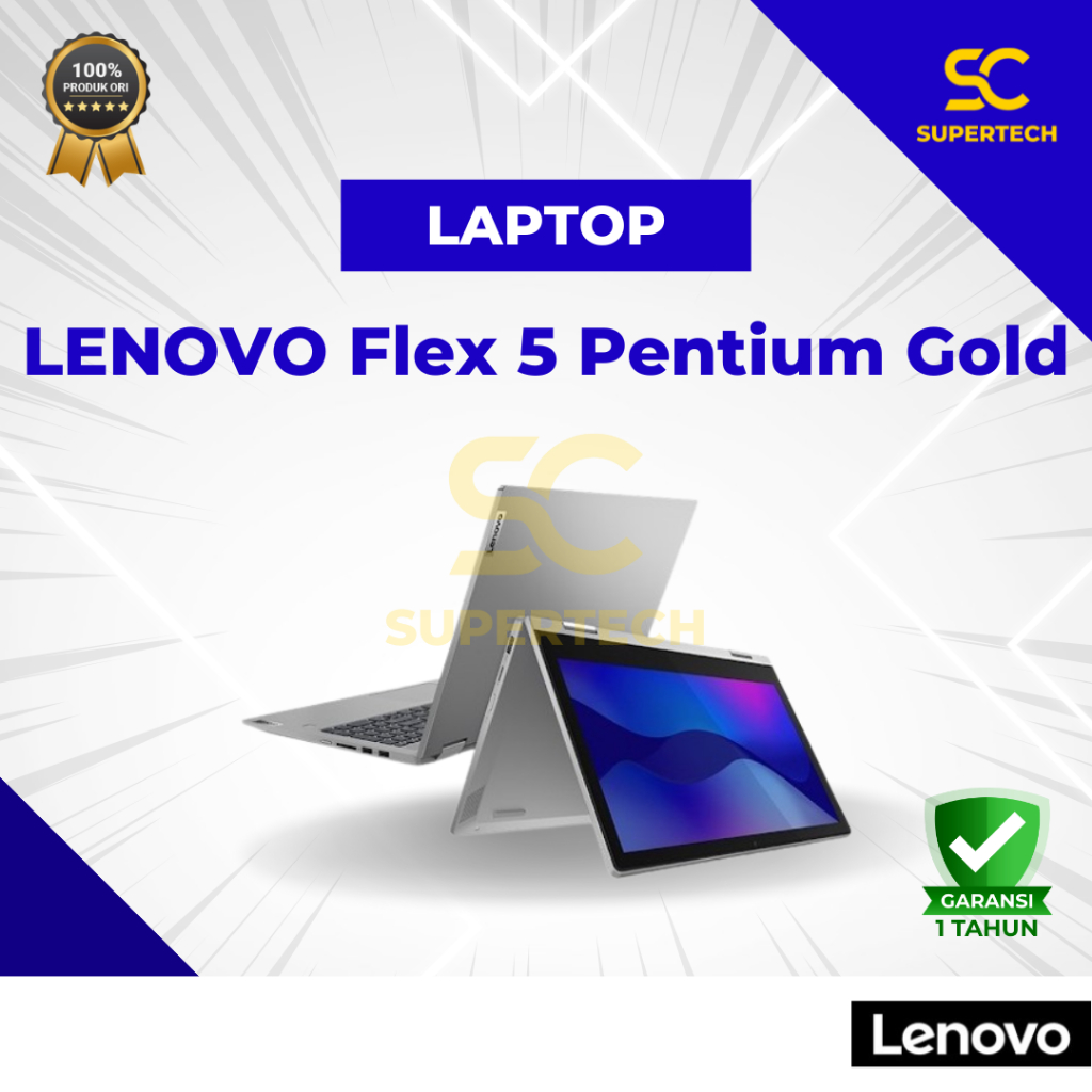 Lenovo Flex 5 Pentium Gold 7505 4GB 256ssd W10 14"FHD TOUCH