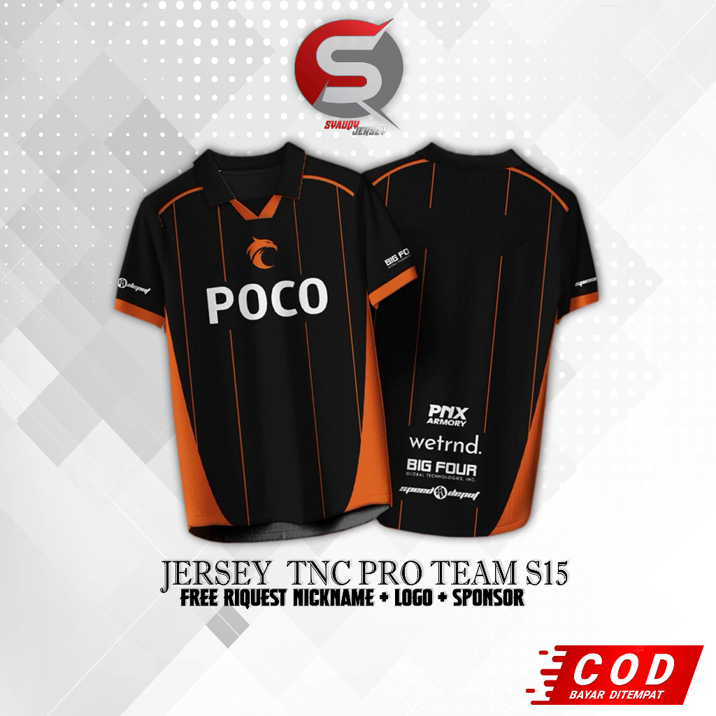 Jersey Esport TNC PRO TEAM S15 MPL PH 2025 free nickname
