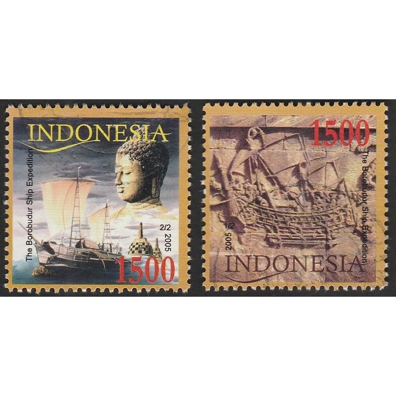

A 12205 SET LENGKAP PRANGKO INDONESIA TEMA EKSPEDISI KAPAL BOROBUDUR DENGAN KONDISI SUDAH ADA CAP
