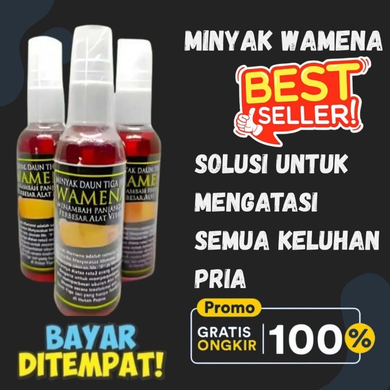 Minyak Wamena Asli Papua Original Mengatasi Keluhan Pria Dewasa Halal Ampuh Panjang Tebal Lebih Seha
