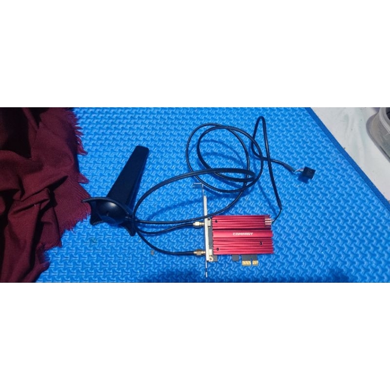 Comfast Cf-Ax200 Plus Wi-Fi 3000 Mbps + antena + bluetooth 5.0 + kabel