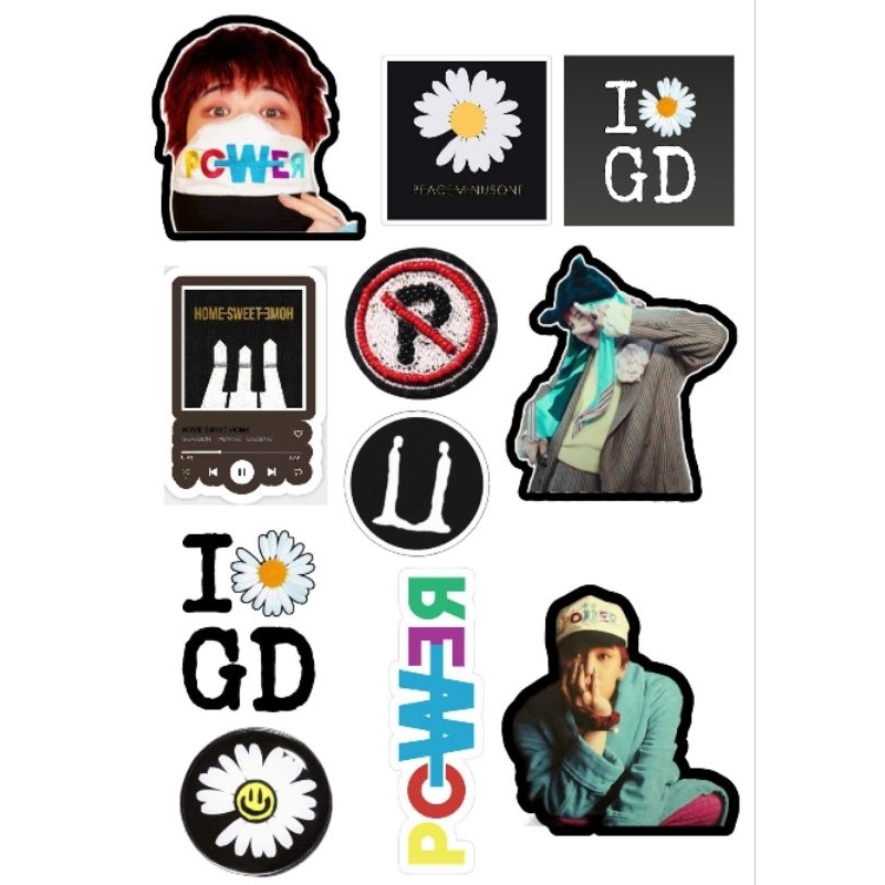 

Sticker K-pop G-Dragon