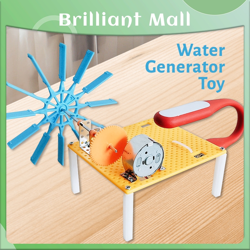 Diy Kit Water Turbin Pembangkit Listrik Tenaga Air / Kincir Air Turbine Turbin Water Water Turbine G