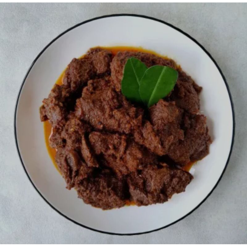 

Rendang Padang khas Solok. Asli masakan padang dari Solok