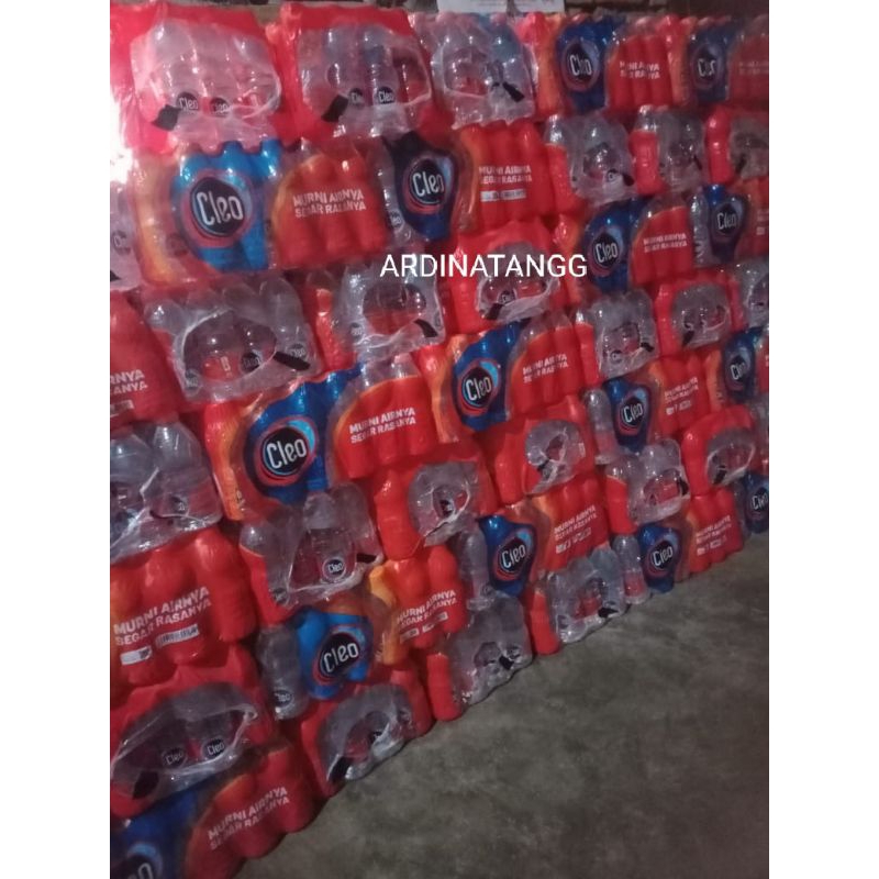 

cleo botol mini 220 ml 24/pck