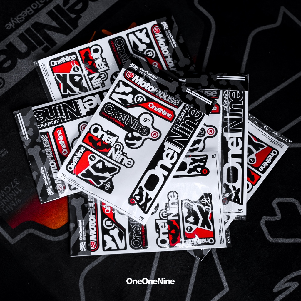 

Oneonenine Ksr Stiker Pack Original - 1 Pack (6 pcs) - Aksesoris Stiker Paper Stationery