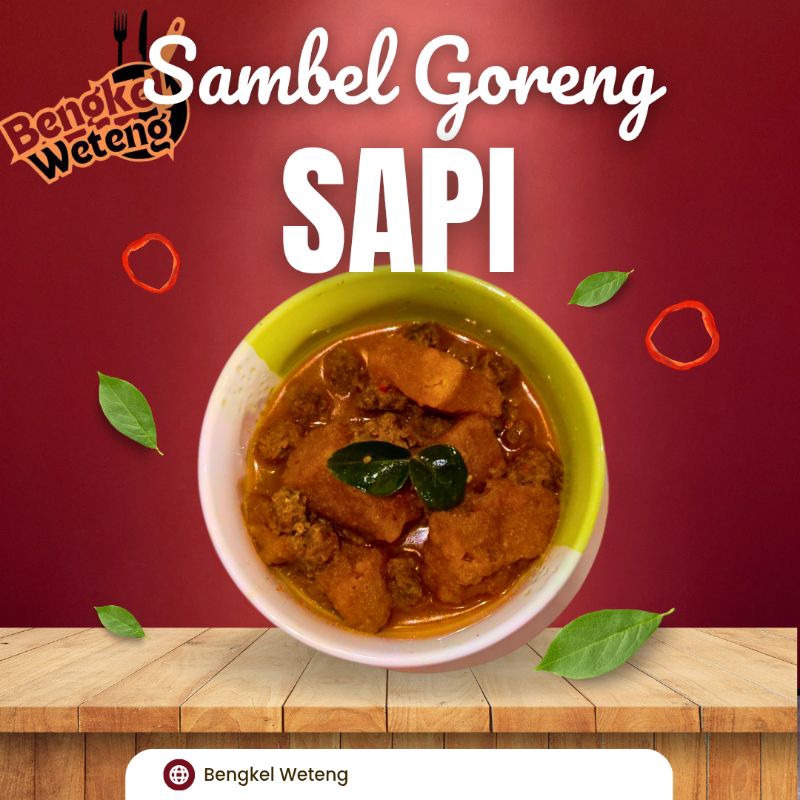 

Sambal Goreng Bola Daging Sapi Siap Saji Lauk Matang