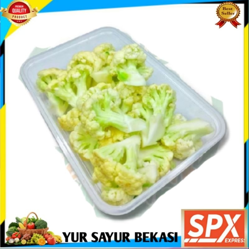 

Kembang Kol Potong 100gr.