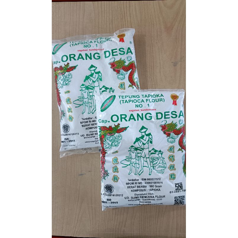 

Tepung Tapioka Orang Desa ( 500gr )