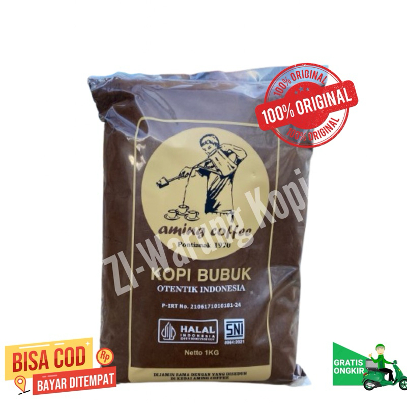 

Kopi Bubuk/Bubuk Kopi Aming berat 1kg