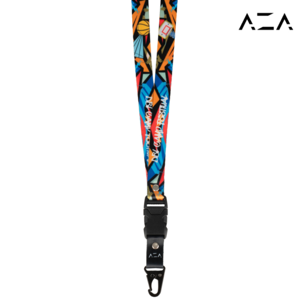 

AZA x DBL Camp Edition Street Mural Lanyard - Gantungan ID Card