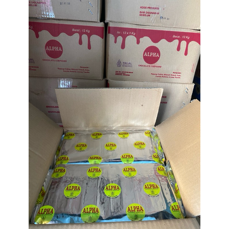 

COKLAT BLOK ALPHA 1Kg | COKLAT BLOK MURAH KEMASAN 1 Kg