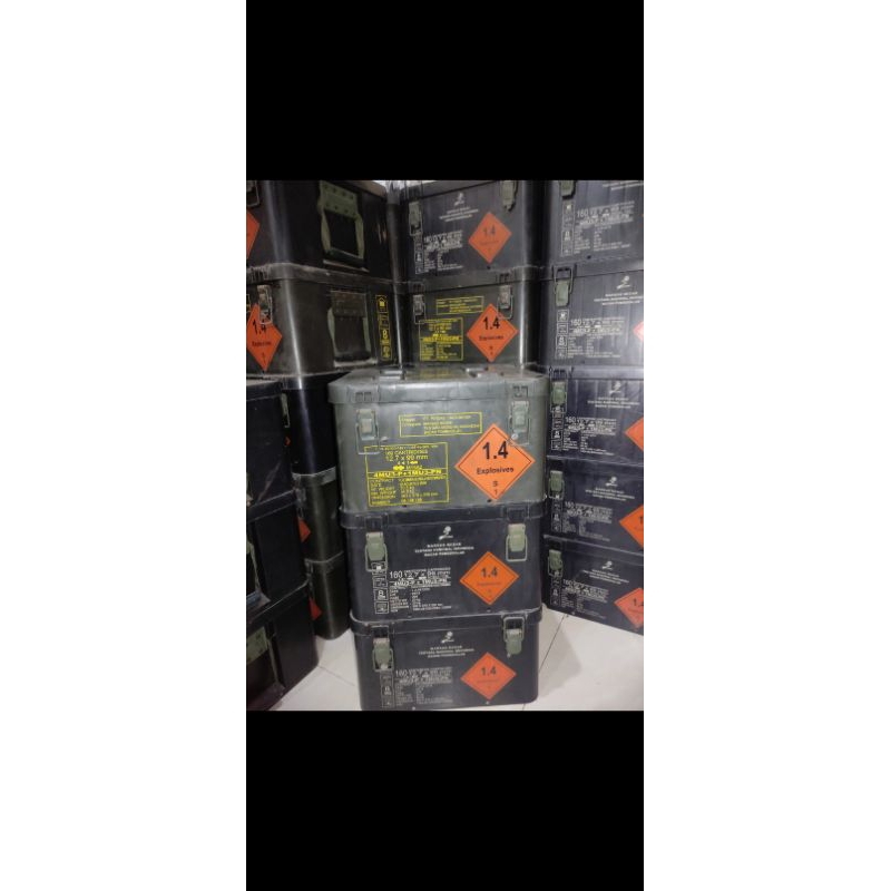 BOX PINDAD BEKAS PELURU