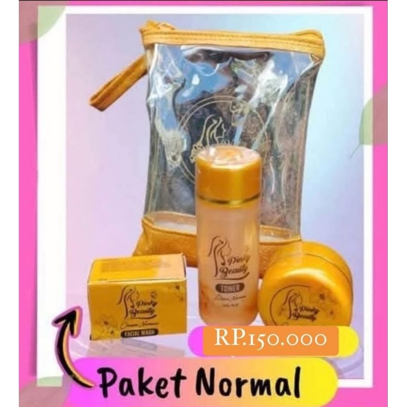 [ORIGINAL] CREAM PAKET NORMAL SKINCARE PINKY BEAUTY|| Hj. IMELDA YUNUS