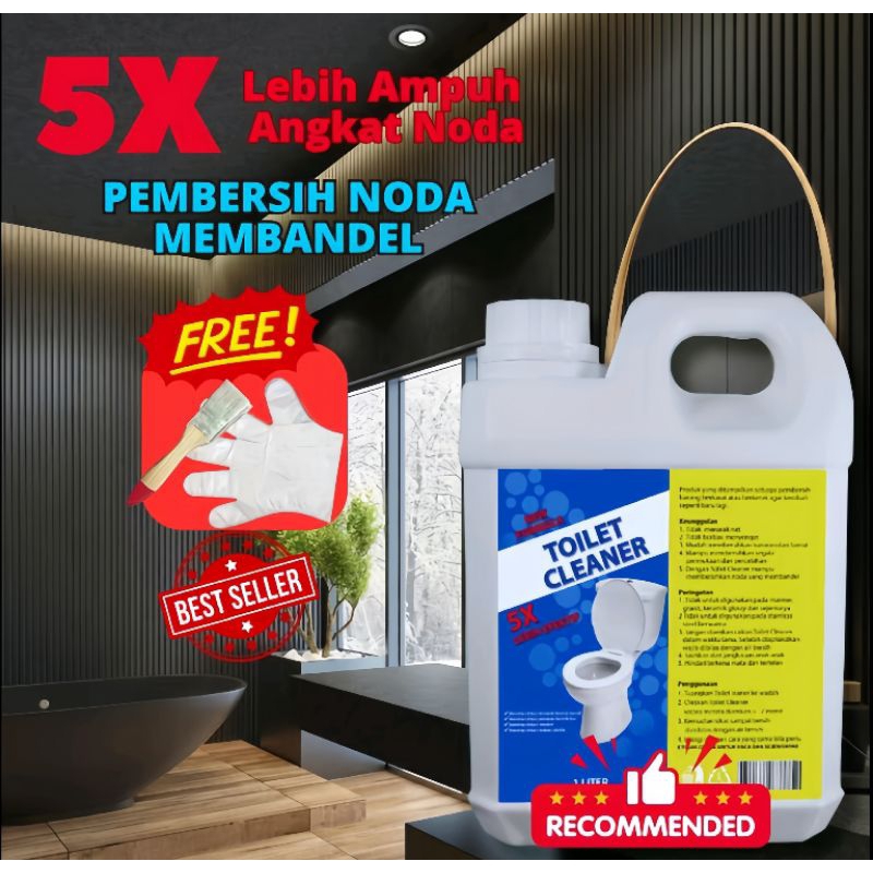 TOILET CLEANER Cairan Pembersih Kamar Mandi WC Toilet Kloset Keramik Setanless Syower Kran Pembersih