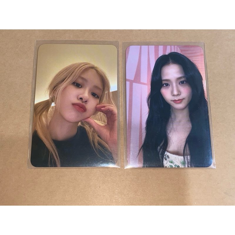 rose cgv photocard born pink tour cinema blackpink