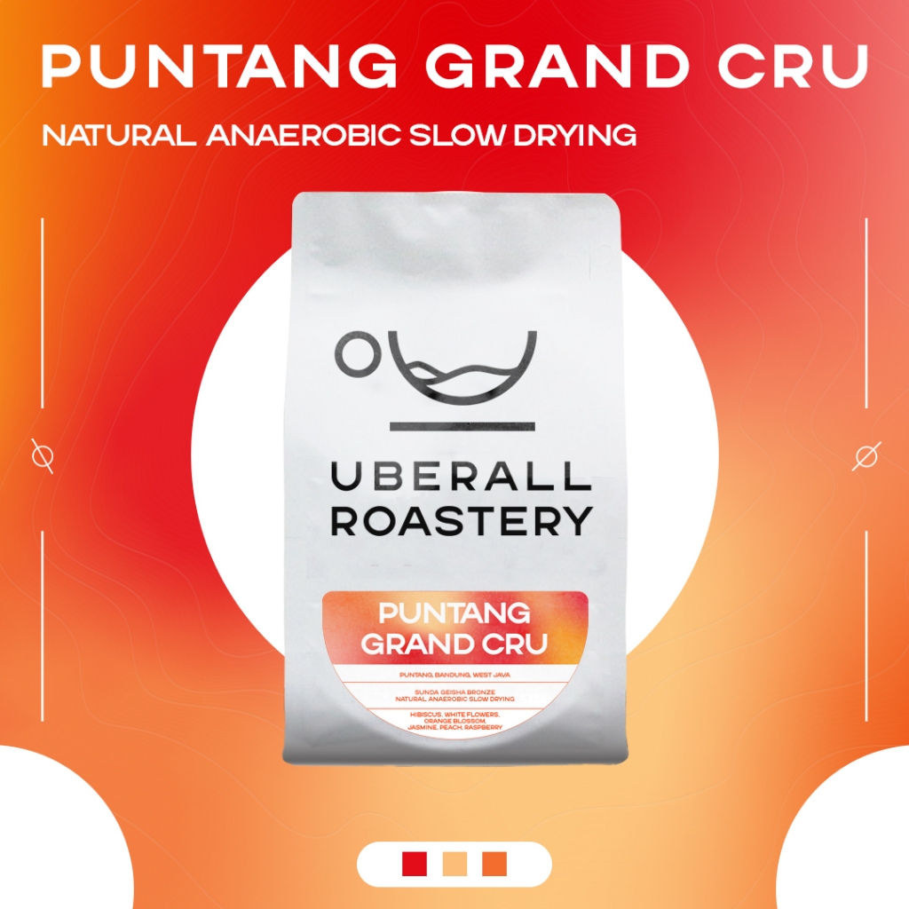 

Kopi Arabika Puntang Grand Cru (Natural Anaerobic Slow Drying) Roasted by Uberall Roastery