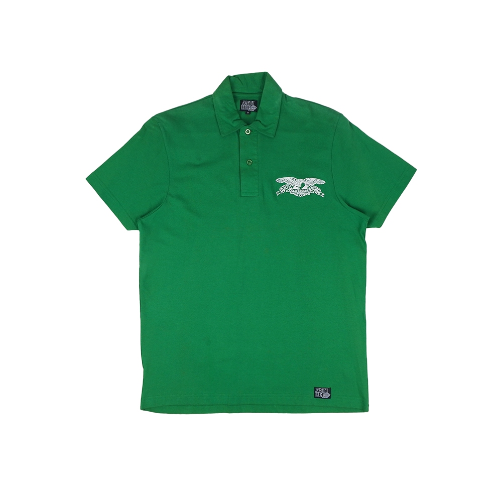 Anti Hero Dickies Eagle Polo SS Small Kelly Green
