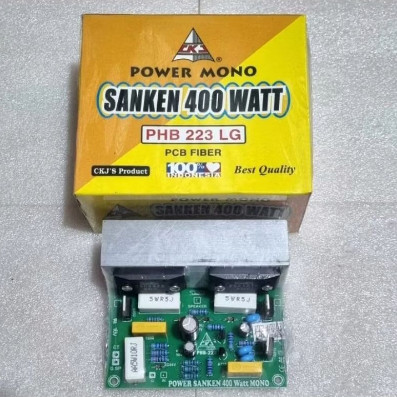 Kit Power Mono 400Watt SANKEN & TOSHIBA CKJ PHB223LG