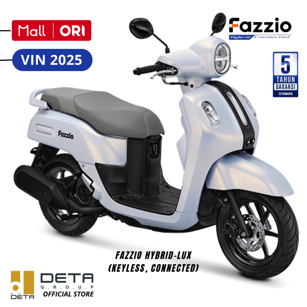 Sepeda Motor Yamaha Fazzio Hybrid-Lux