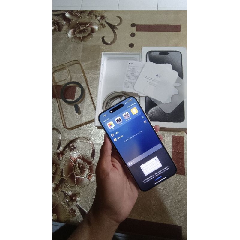 iPhone 15 Pro Max 256 inter