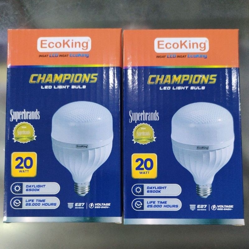 Lampu LED Ecoking 20W Champion