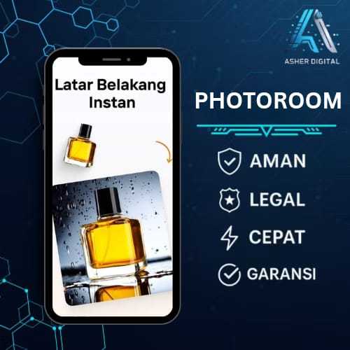 Photoroom Pro 1 Bulan - Hapus Background Otomatis - Akun Original