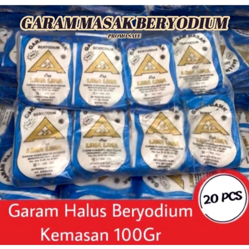 

PROMO..!!!(20 Pcs) garam Masak /Garam Dapur /Garam Beryodium