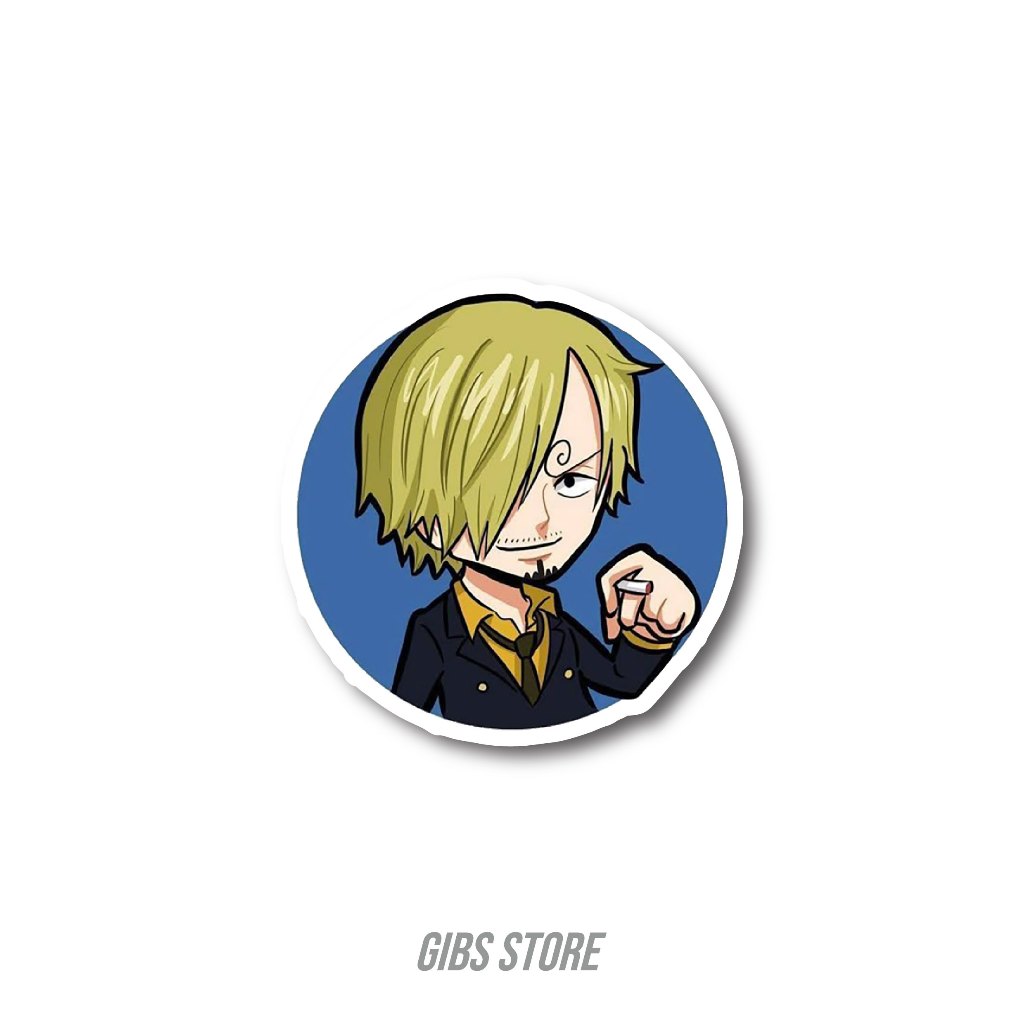 

STICKER SATUAN ONE PIECE (SANJI) #6