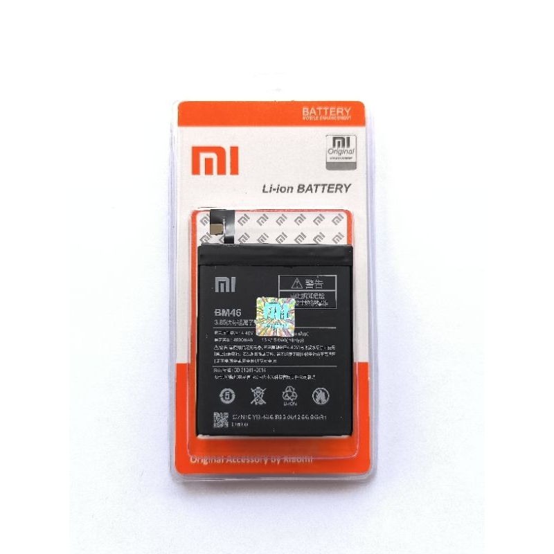 Baterai Batre Xiaomi Redmi Note 3 | Redmi note 3 Pro Bm46 Original