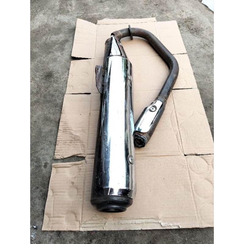 Knalpot Standar Megapro Primus Pnp Gl100 original cabutan