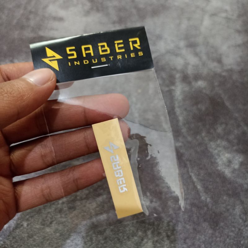 Stiker Biled Saber Pro 7 Aes Turbo