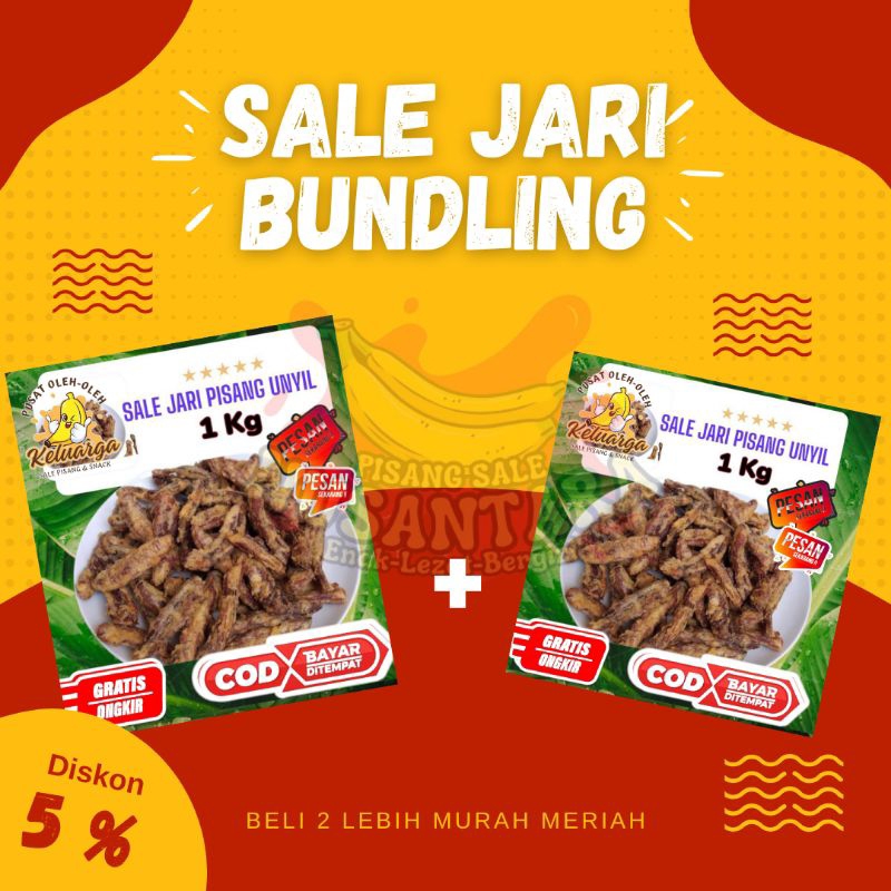 

paket sale jari 1kg+1kg pisang madu/2kg lebih murah