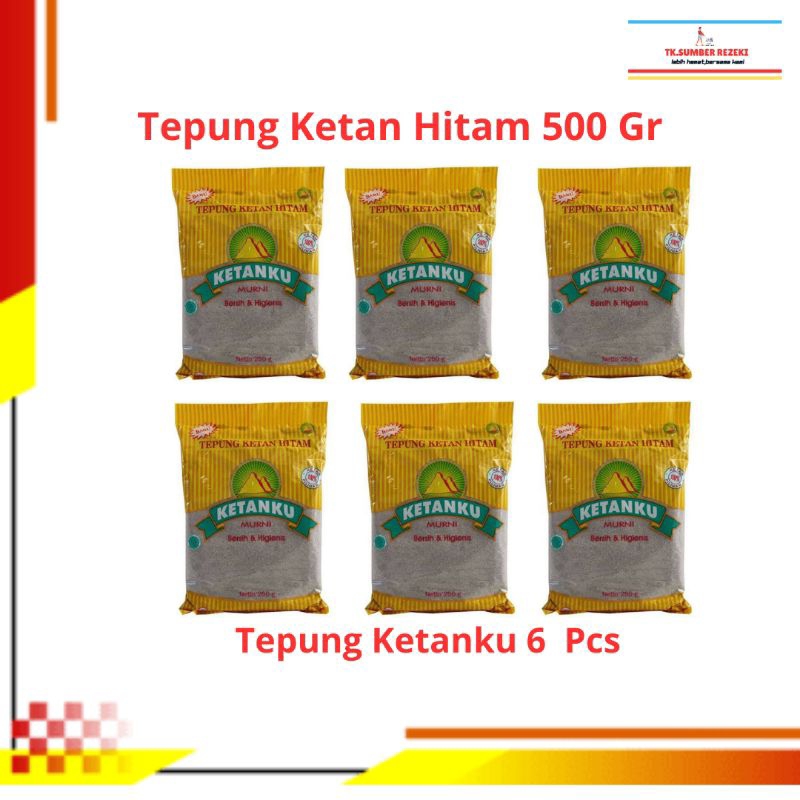 

[PAKET HEMAT ISI 6] Tepung ketan Hitam Ketanku 500 Gr PROMO MURAH