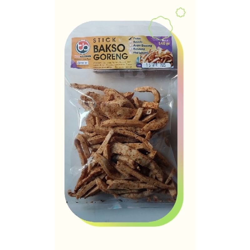 

Stik basreng tisar barokah rasa pedas