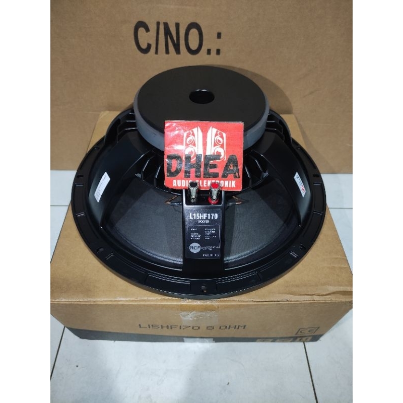 Speaker RCF L15HF170 RCF 15HF170 Low Mid 15 inchi VC 2,6 in 600 Watt Speaker RCF 15in 15 HF170 Grade