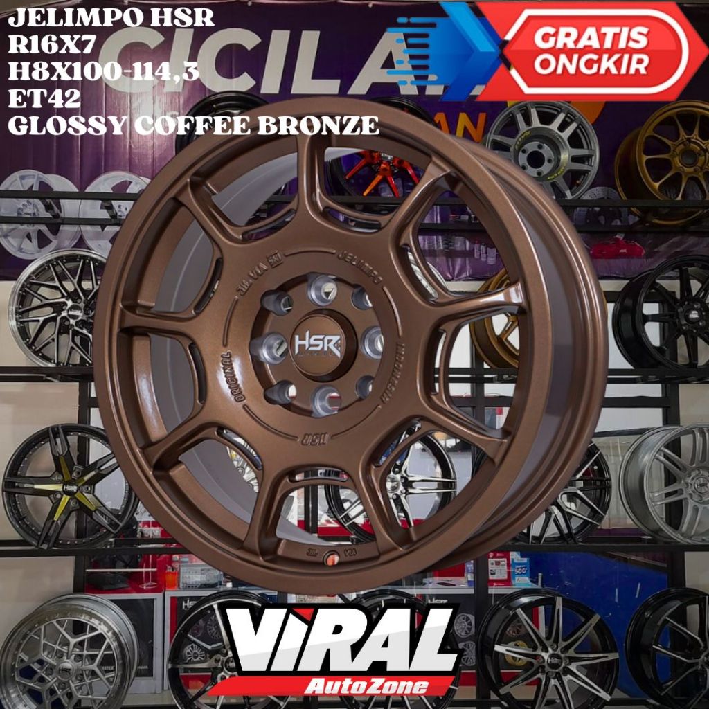 Velg Mobil ALVEZ , LIVINA , AVANZA , KIJANG , HSR JELIMPO RING 16 R16 MURAH