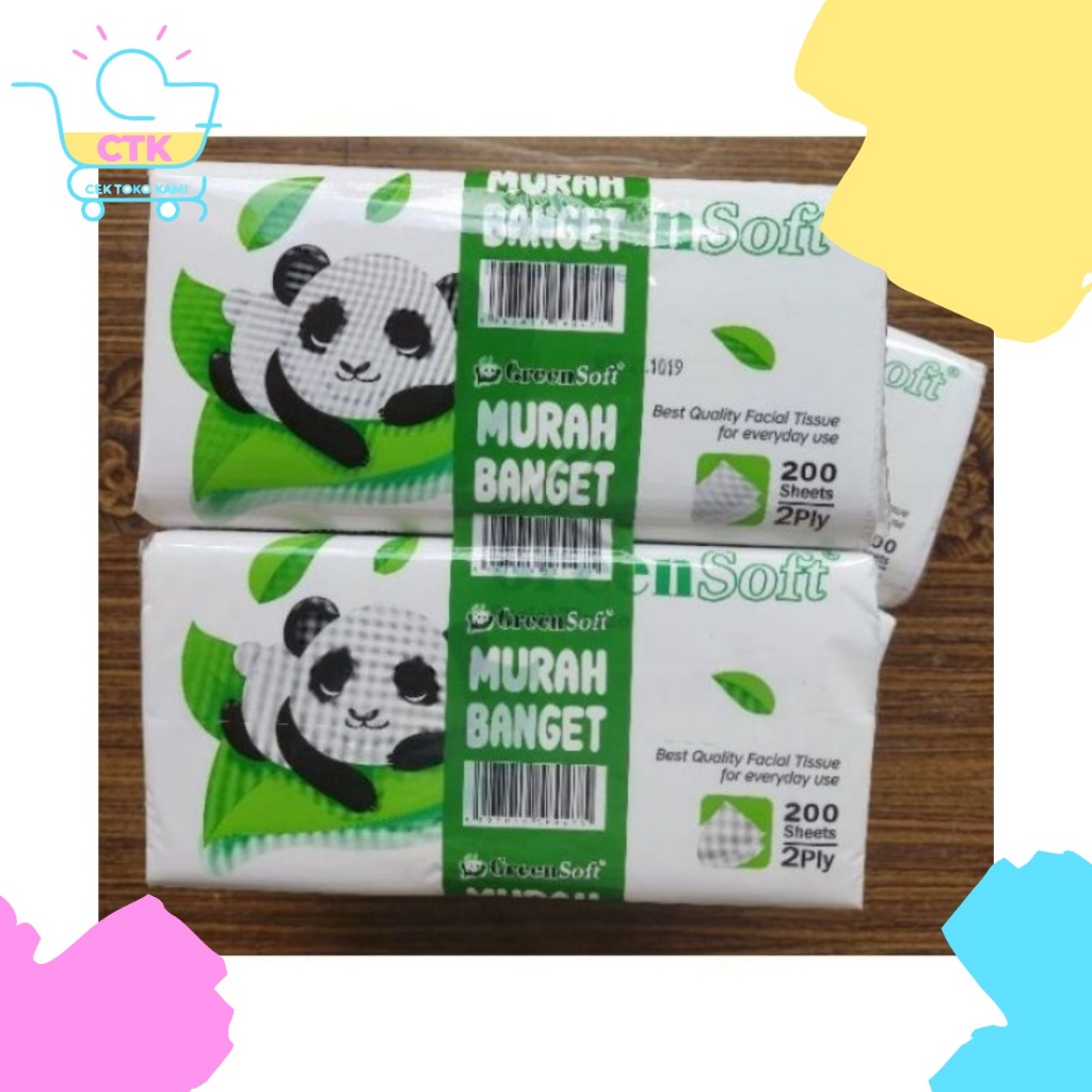 Green Soft Tisu Tissue Kertas Kecil