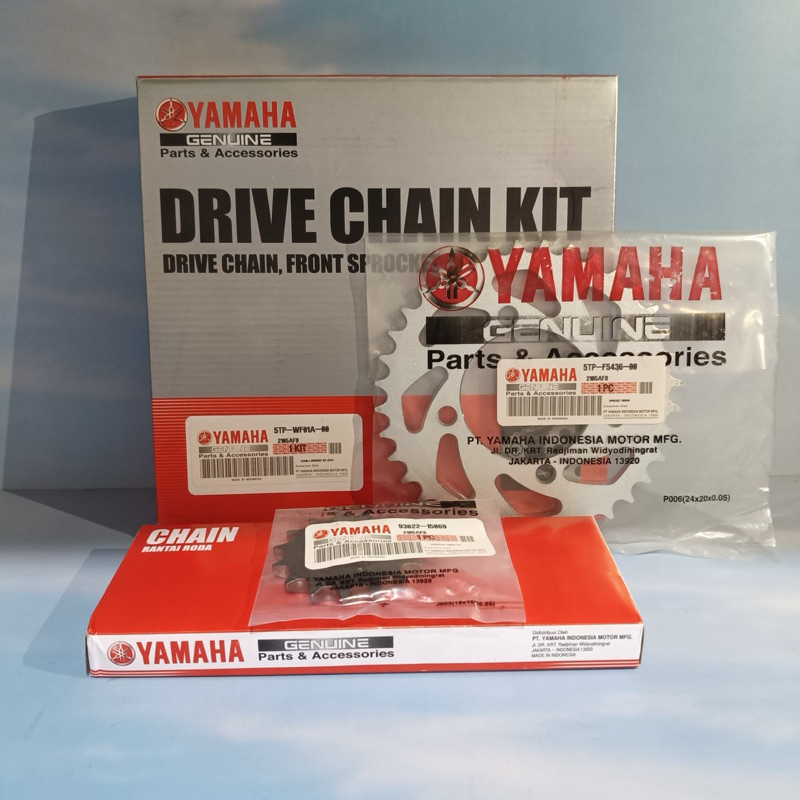 Gear Set Rantai Jupiter Z Jupiter Z Burhan Vega R Lama