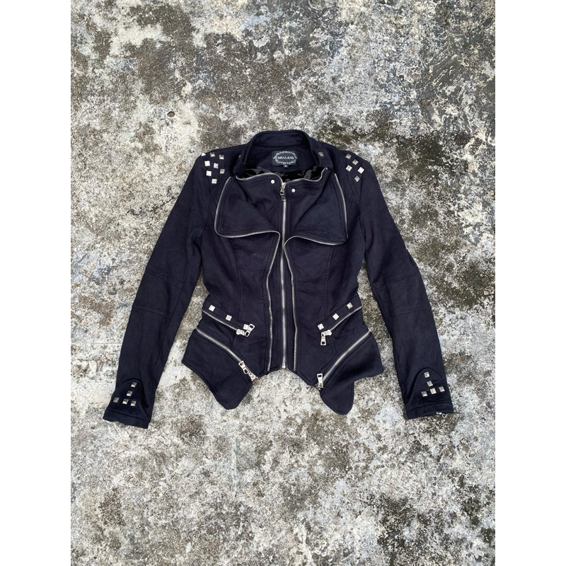 jaket shalang punk style harajuku