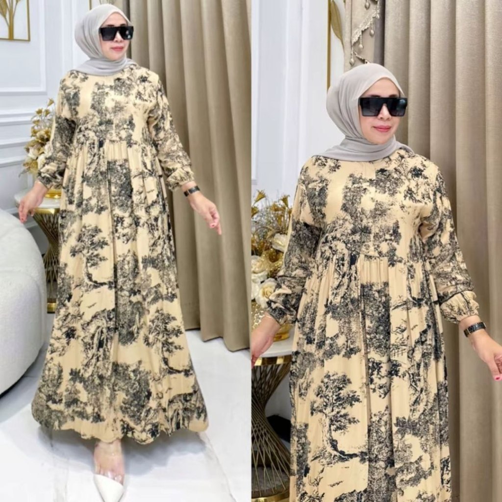 GAMIS RAYON VISCOSE PREMIUM TERBARU - RAYON PREMIUM VISCOSE -GAMIS TERBARU 2024
