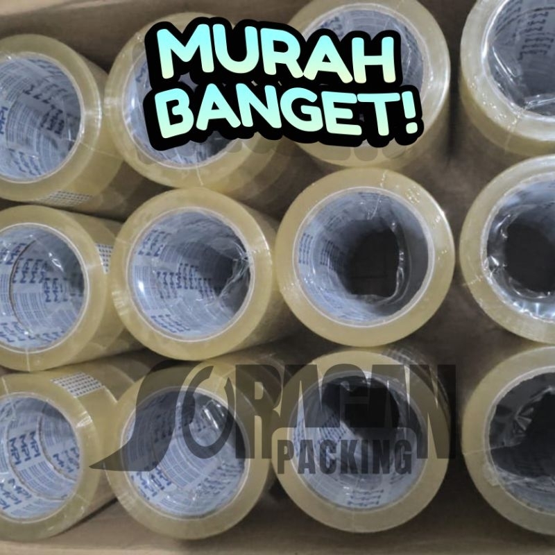 

LAKBAN MATIC TAPE 45mm x 80yard MURAH 1DUS/72PCS