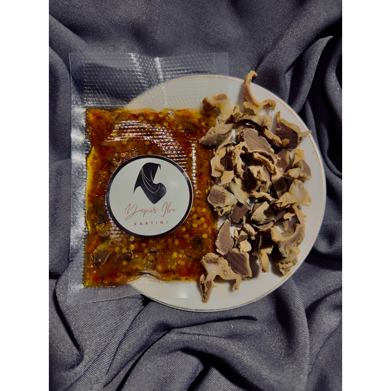 

Sambal ampela pedas gurih nampol abis