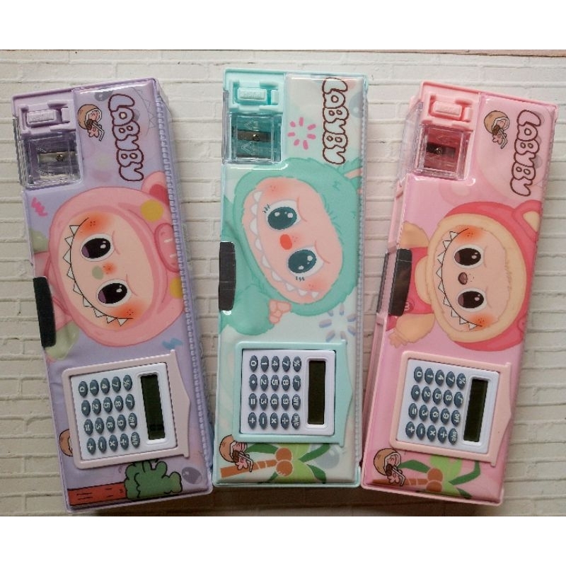 

PENCIL CASE MAGNIT LABUBU KD-3068L ADA KALKULATOR