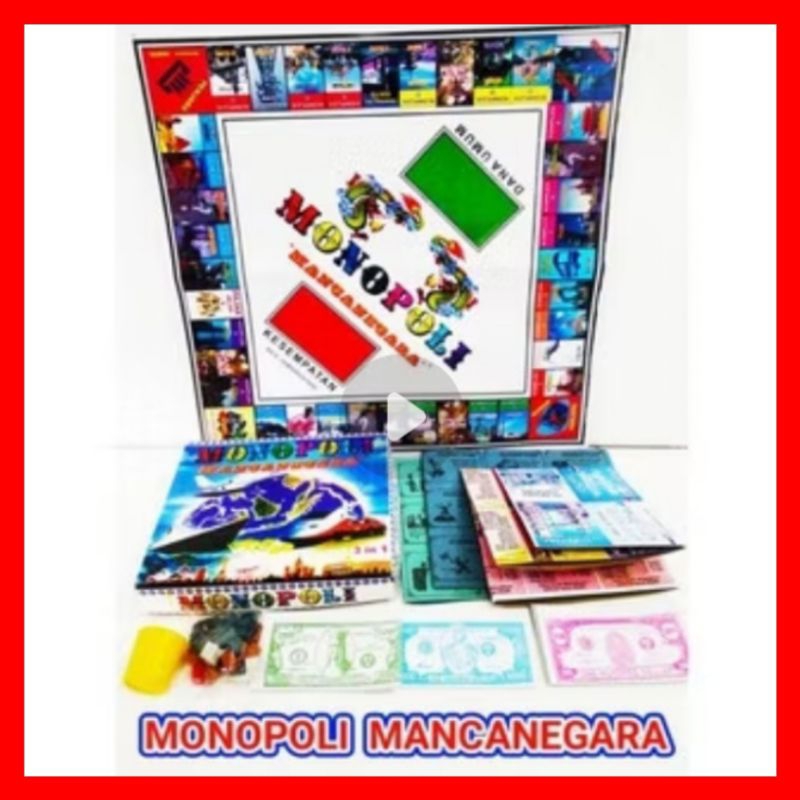 Mainan Monopoli Games Monopoly Internasional Catur Ular Tangga — 5