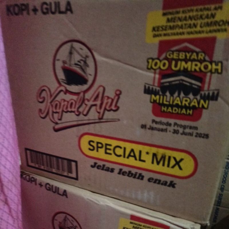 

kapal api spesial mix 1Dus