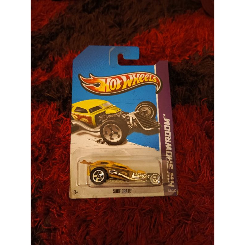 hotwheels surf crate hw showroom